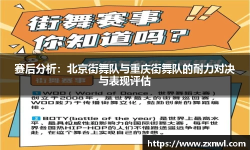 赛后分析：北京街舞队与重庆街舞队的耐力对决与表现评估